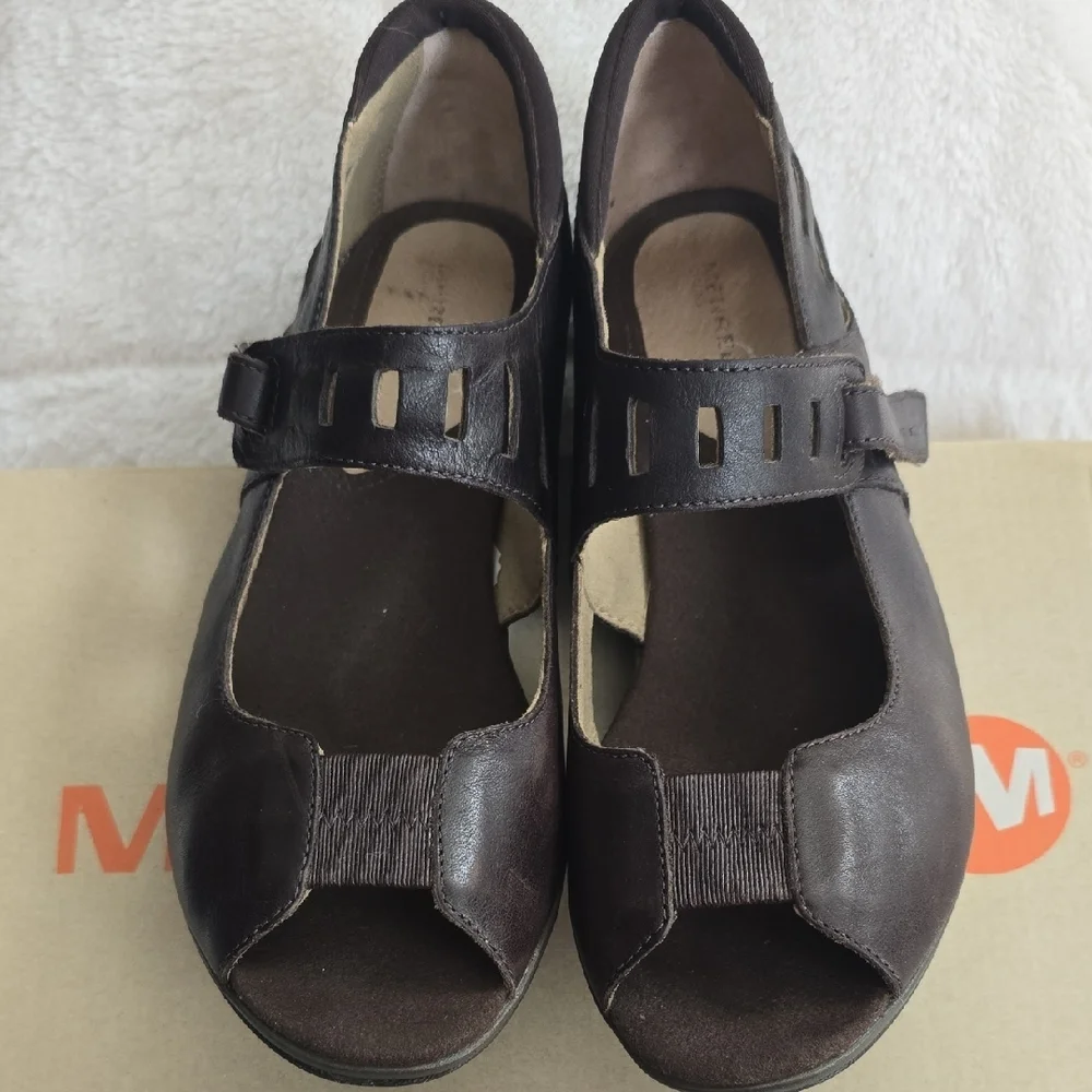 Merrell Espresso Cutout Heels